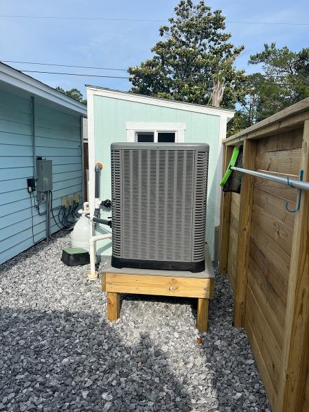 Robs heat pump chiller off ground