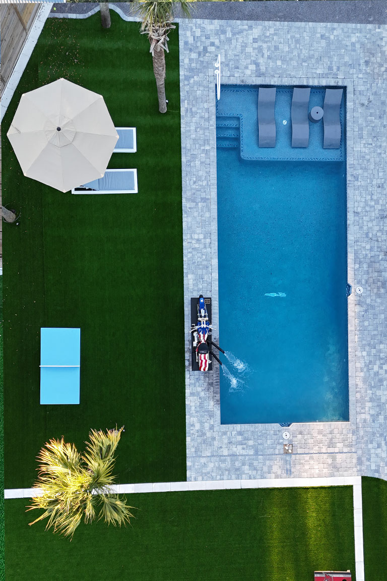 Overview of completed custom pool